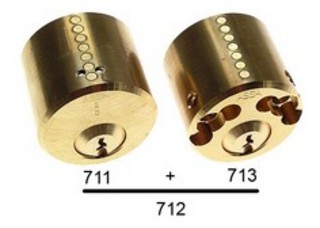 Cylinder 713 Standard 3 Nycklar