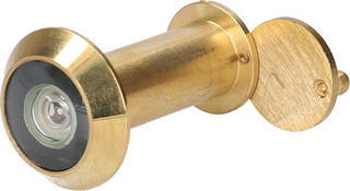 Dörröga 180 Grader med Lock        38-68mm Polerad Mässing