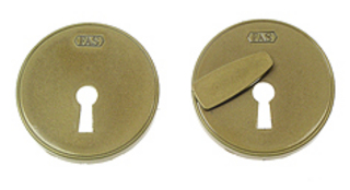 Dekorskylt 9301 Matt Mässing