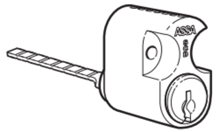 Cylinder 1309 Enligt Låsning 3     Nycklar Nickel