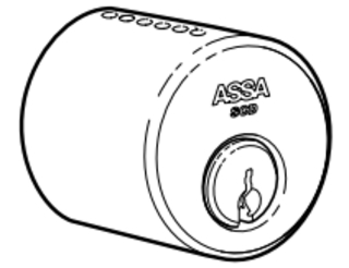 Cylinder D12 1211 Enligt Låsning   Ej Nycklar