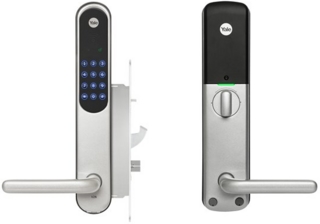 Yale Doorman Kodlås Classic GDS Silver Slutbleck 1487-2