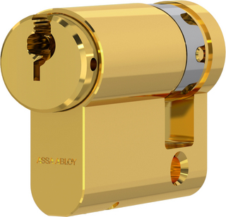 Cylinder 13M23 Standard 3 Nycklar Polerad Mässing