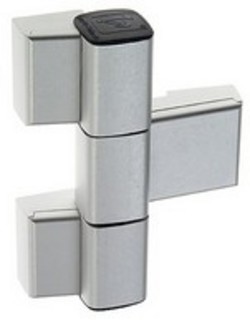 Gångjärn 60 3-Del 78mm Ankarskruv  58mm Vit RAL 9010
