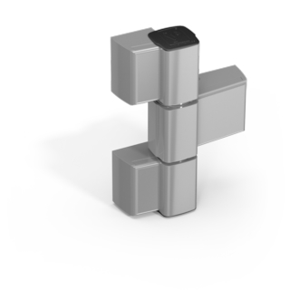 Gångjärn 60AT 3-Del 78mm Platta    21mm SÄK Natur