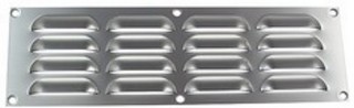 Ventilgaller 400X90 Aluminium      Natur