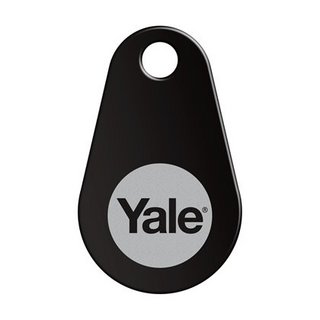 Nyckeltag V2N Yale Doorman Svart