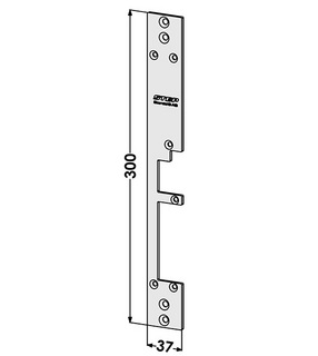 Monteringsstolpe ST2801-A Vänster