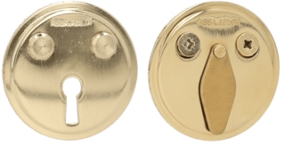 Nyckelskylt 5301 med 75mm Skruv Mässing