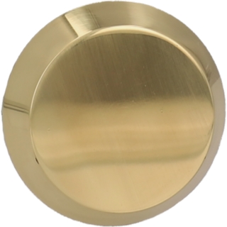 Täckskylt 11mm Utsida Polerad      Mässing