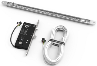 Eltryckeslås SL630 12-24V Sats