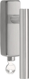 Handtag BASICS LB7-DKLOCK-O Rak    Matt Rostfritt