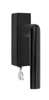 Handtag INC PBI101-DKLOCK Vänster  Mattsvart