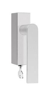 Handtag ARC PBA100-DKLOCK Höger    Matt Rostfritt