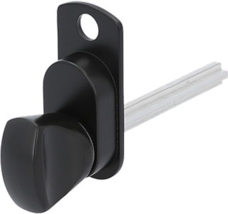 Vred för Långskylt TT01 60mm Mattsvart