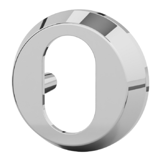 Cylinderring DR 7320 21mm Oval Krom