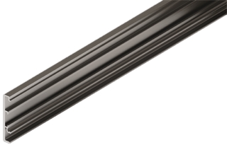 Täckprofil Låg Junior 80/100 3m för Bärskena Vägg