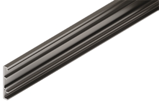 Täckprofil Låg Junior 80/100 6m för Bärskena Vägg