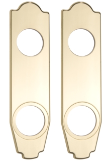 Täckskylt 4218 Epok Polerad Mässing