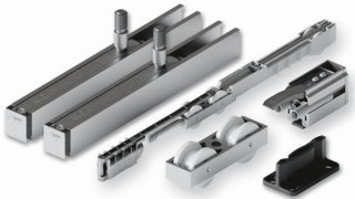 Beslagsats Junior 100/B Mod 1-Dörr med SoftMove & SoftStop