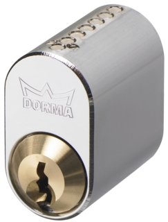 Cylinder DC500 Enligt Låsning Ej Nycklar Krom