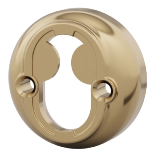 Cylinderring DR D7330 8-19mm Rokoko Matt Mässing PVD