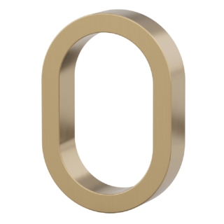 Distansring DA 7395 10mm Matt Mässing PVD