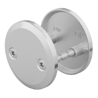 Täckskyltbehör DA 8100             Mattkrom