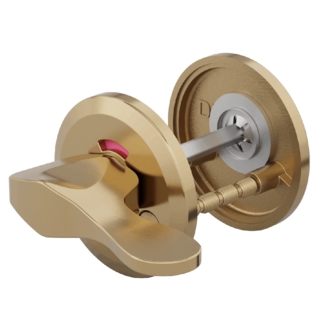 WC-Behör DI 7279 35-55mm           Matt Mässing PVD