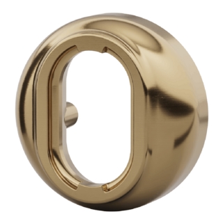 Cylinderring DR D7320 8-19mm Oval Multi Matt Mässing PVD