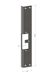 Monteringsstolpe SC30H-12 Höger