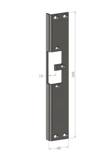 Monteringsstolpe SC30V-12 Vänster