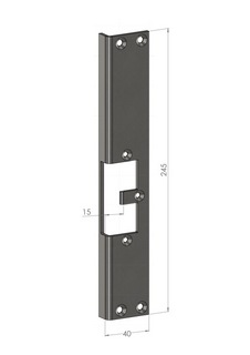 Monteringsstolpe SC30H-15 Höger