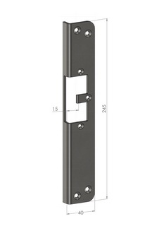 Monteringsstolpe SC30TV-15 Vänster