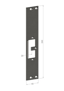 Monteringsstolpe SC31H-20 Höger