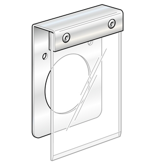 Väderskydd Djup 38mm               PVC Dorma