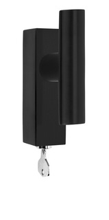 Handtag INC PBI103-DKLOCK Höger    PVD Mattsvart