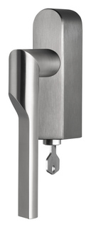 Handtag RIVIO GL101-DKLOCK-O Höger Matt Rostfritt