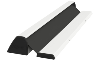 Klämskydd NR-32 L=2000mm Vit RAL 9016