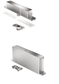 Pivotgångjärn System M+ TP-R Klass G Flush Rund RF Platt+VI PT-R lock
