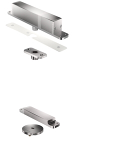 Pivotgångjärn System One TP-R KlassG Rund RF Platt+VI PT-R lock