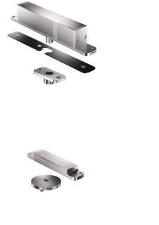Pivotgångjärn System One TP-R KlassG Rund RF Platt+SV PT-R lock