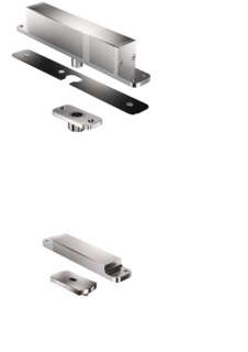 Pivotgångjärn System One TP-R KlassG NA Rektangulär RF Platt+SV PT-R l
