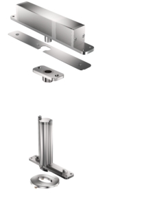 Pivotgångjärn System 3 TP-R Klass  G Rund Rostfritt