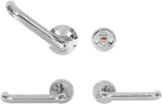 WC-Behör 9566T-2-50 Trygg Vänster Prion