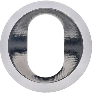 Cylinderring 13mm Oval Krom