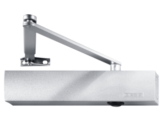 Dörrstängarsats TS4000 1-6 med     Standardarm Paket Silver