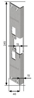 Monteringsstolpe 912-15V