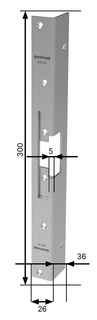 Monteringsstolpe 542-5V