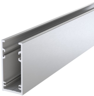 Glasväggsprofil RG-504 Fast        6100X60X27 Natur
